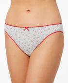 Charter Club Holiday Pretty Cotton Bikini, Only At Macy's