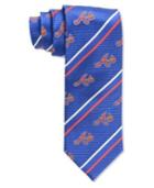 Eagles Wings Atlanta Braves Striped Tie