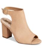 Bar Iii Marli Block-heel Shooties, Created For Macy's Women's Shoes