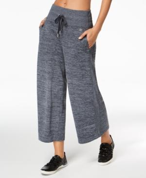 Calvin Klein Performance High-rise Cropped Wide-leg Pants