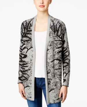 Calvin Klein Jeans Patterned Open-front Cardigan