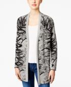 Calvin Klein Jeans Patterned Open-front Cardigan