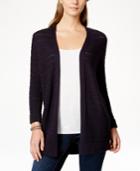 Charter Club Pointelle-knit Open Cardigan, Only At Macy's