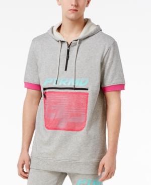 Black Pyramid Men's Short Sleeve Zip Hoodie