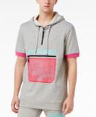 Black Pyramid Men's Short Sleeve Zip Hoodie