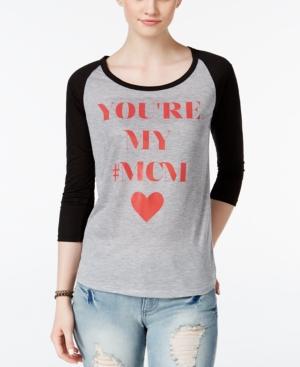 Ntd Juniors' #mcm Graphic Baseball T-shirt