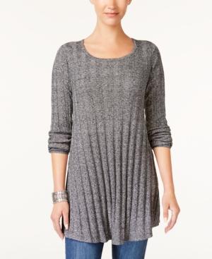 Style & Co Ribbed Knit Tunic, Created For Macy's