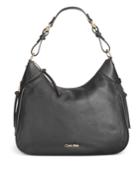 Calvin Klein Classic Pebbled Leather Hobo