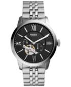 Fossil Men's Automatic Chronograph Townsman Stainless Steel Bracelet Watch 44mm Me3107