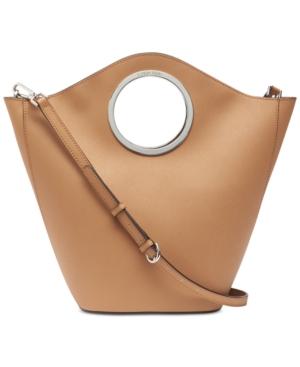 Calvin Klein Lexi Saffiano Leather Tote