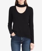 Calvin Klein Jeans Ribbed Choker Top
