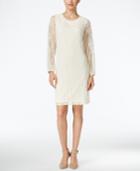 Style & Co Petite Lace Shift Dress, Only At Macy's
