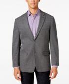 Tommy Hilfiger Men's Slim-fit Gray Knit Soft Sport Coat