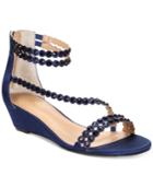 Thalia Sodi Tachani Wedge Dress Sandals, Created For Macy's Women's Shoes