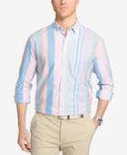 Izod Men's Striped Pastel Cotton Shirt