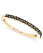 Le Vian Pave Chocolate Diamond Band (1/4 Ct. T.w.) In 14k Gold