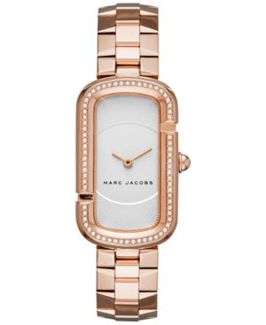 Marc Jacobs Women's The Jacobs Rose Gold-tone Stainless Steel Bracelet Watch 20x31mm Mj3533