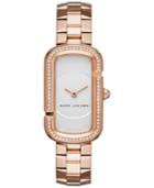 Marc Jacobs Women's The Jacobs Rose Gold-tone Stainless Steel Bracelet Watch 20x31mm Mj3533