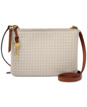 Fossil Devon Printed Crossbody