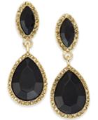 Inc International Concepts Gold-tone Stone Drop Earrings, Created For Macy's
