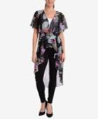 Ny Collection Printed High-low Tunic