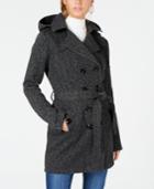 Bcx Juniors' Hooded Belted Peacoat