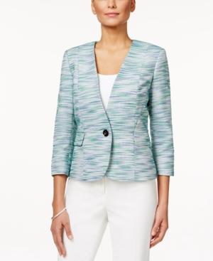Kasper Tweed One-button Jacket