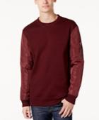American Rag Men's Nylon Sleeve Sweatshirt, Created For Macy's
