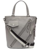 Dkny Jagger Leather Bucket Crossbody, Created For Macy's