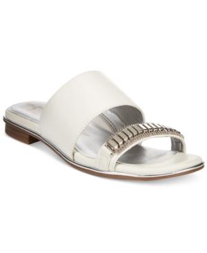 Anne Klein Napper Slide Flat Sandals