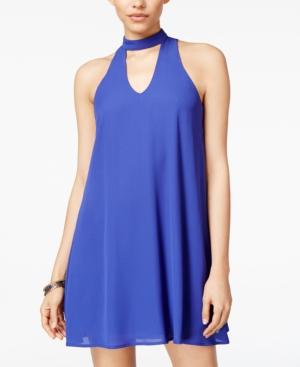 Speechless Juniors' Cutout Shift Dress
