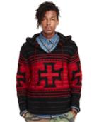 Denim & Supply Ralph Lauren Patterned Hooded Sweater