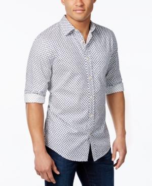 Tommy Hilfiger Men's Sun-print Long-sleeve Shirt