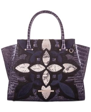 Brahmin Priscilla Satchel Andesite Palazzo