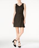 Tommy Hilfiger Pleated A-line Dress, Only At Macy's