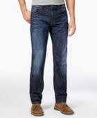 Hugo Boss Men's C-maine1 Classic-fit Navy Blue Wash Jeans