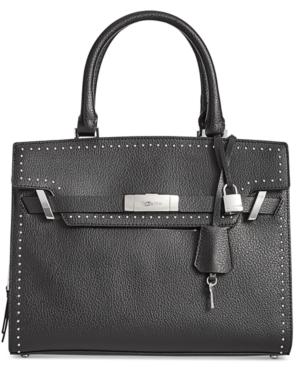 Calvin Klein Brooke Belted Medium Satchel