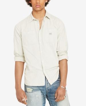 Denim & Supply Ralph Lauren Men's Striped Workshirt