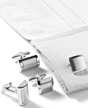 Kenneth Cole Reaction Brushed Cufflinks