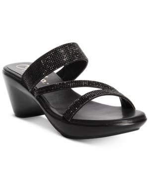 Callisto Raya Embellished Wedge Sandals Women's Shoes