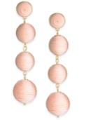 Inc International Concepts Gold-tone Graduated Linear Drop Earrings, Created For Macy's