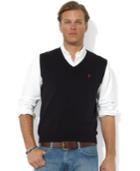 Polo Ralph Lauren Men's Sweater Vest, Core Solid Sweater Vest