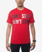 Sean John Men's Can't Stop Won't Stop Graphic-print T-shirt, Created For Macy's