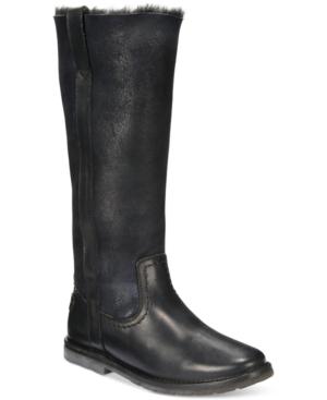 Frye Celia Shearling Tall Boots Women's Shoes