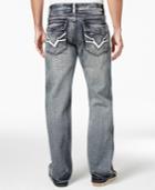 Inc International Concepts Men's Garvey Relaxed-fit Dark Wash Jeans, Created For Macy's