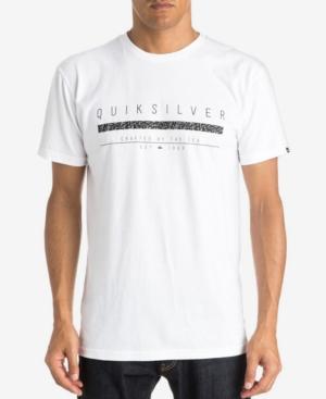 Quiksilver Men's Static Graphic-print Logo T-shirt