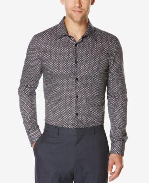 Perry Ellis Men's Foulard-print Long-sleeve Shirt