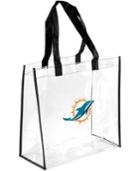 Forever Collectibles Miami Dolphins Clear Tote Bag