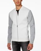Guess Men's Cruz Colorblocked Mock-collar Bomber Jacket