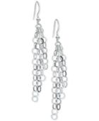 Giani Bernini Multi-chain Drop Earrings In Sterling Silver, Only At Macy's